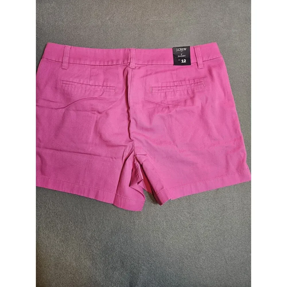 J.Crew Shorts Womens 12 Hot Pink 5